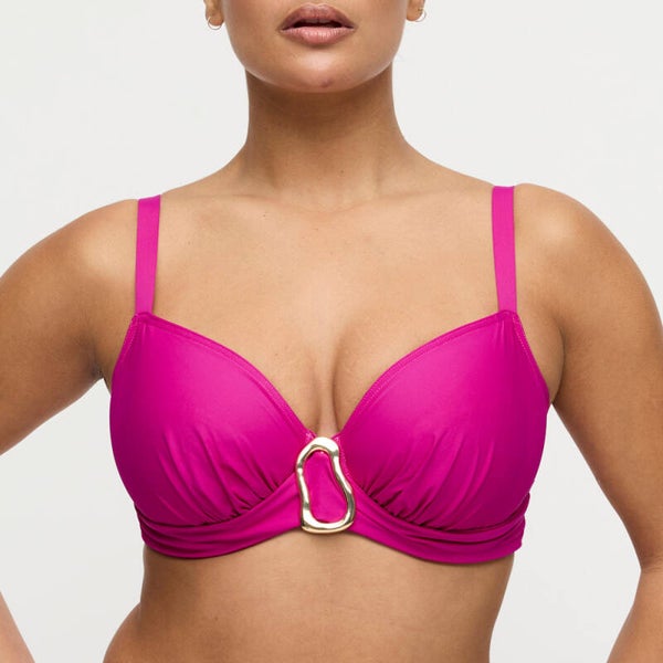 PRIMA DONNA BIKINI TOP UVITA DEEP MAGENTA LEVERBAAR VANAF 23 MAART 2026