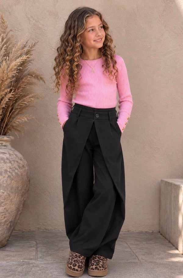 Pantalon met overslag