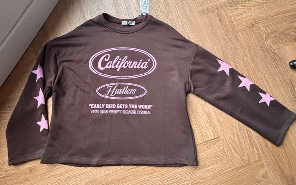 Dames one size california bruin/roze