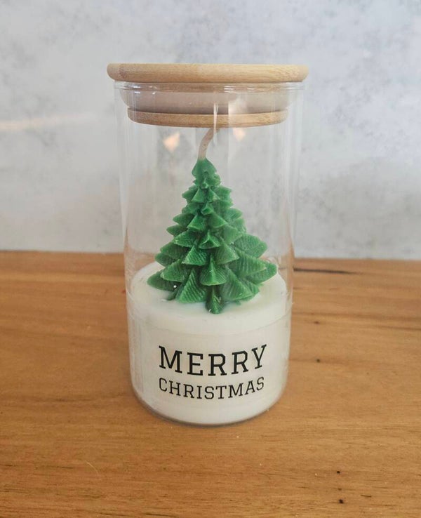 Christmas tree candle