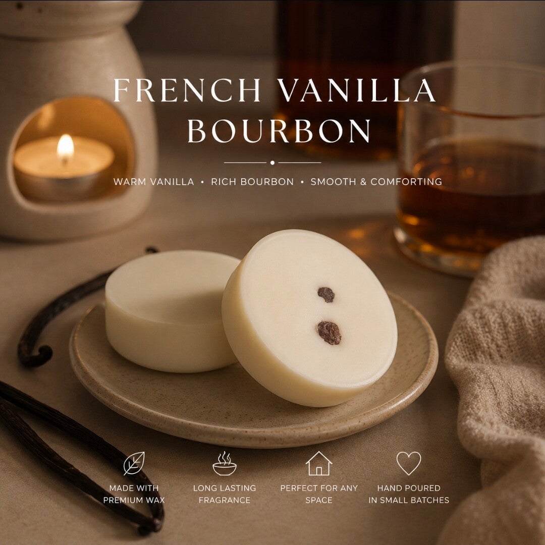 French vanilla bourbon - Wax melts