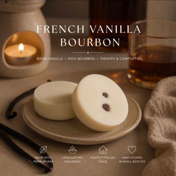 French vanilla bourbon - Wax melts