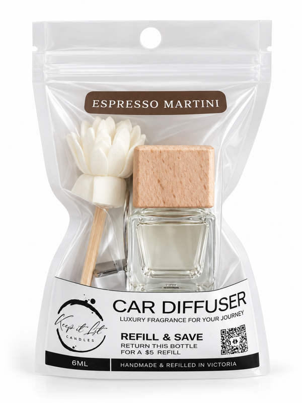 Espresso Martini - Car air vent diffuser