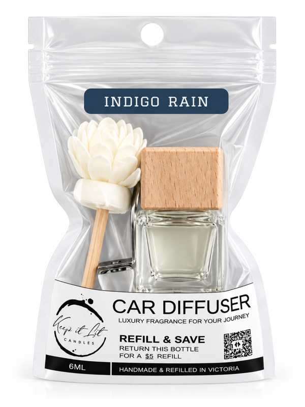 Indigo rain - Car air vent diffuser