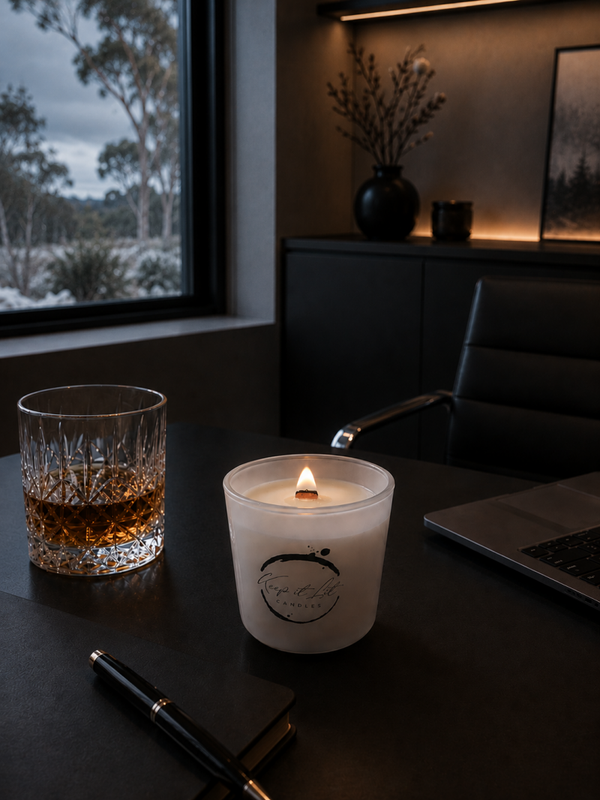 French vanilla bourbon - Large candle - 260g