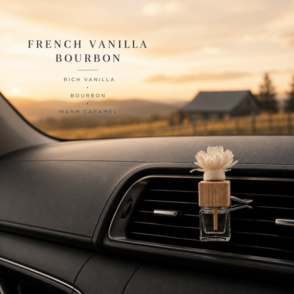 French vanilla bourbon - Car air vent diffuser