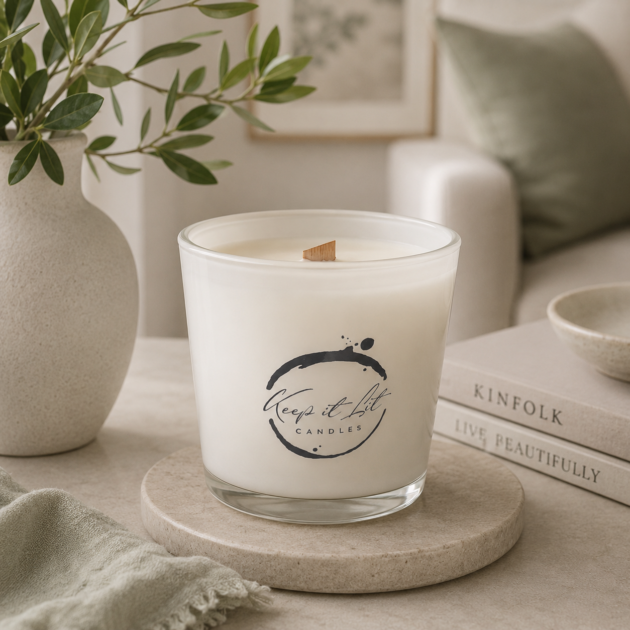 Mint mojito - Large candle