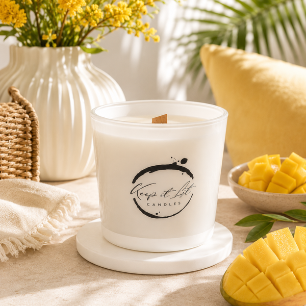 Let that mango - Large candle