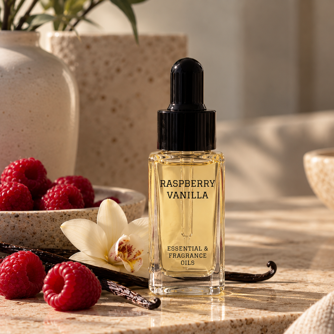 Raspberry & Vanilla - Home fragrance oil