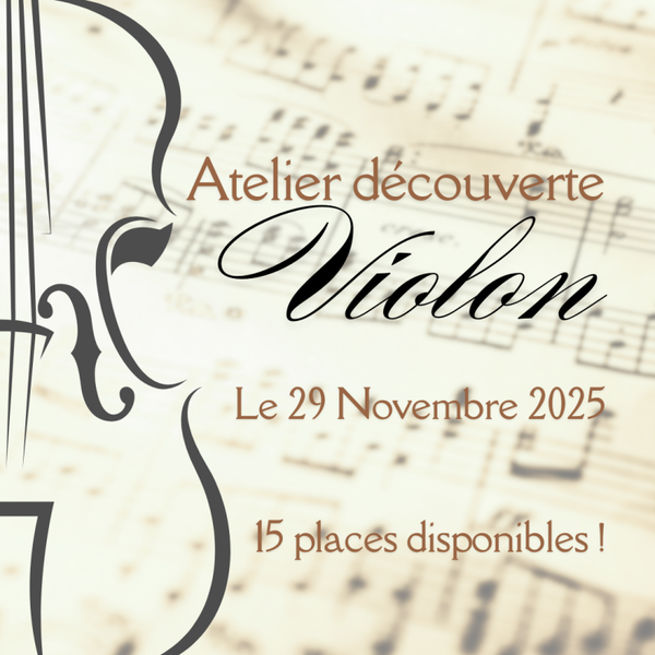Atelier découverte - Violon