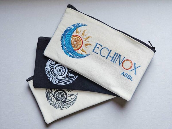 Trousse en lin naturel Echinox