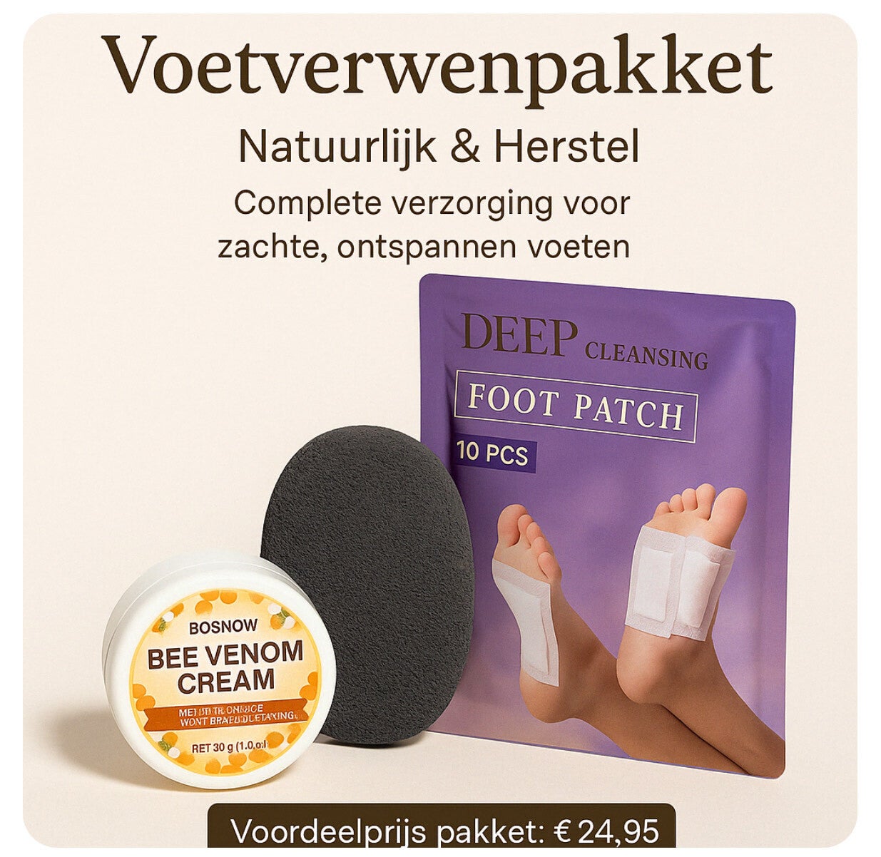 Voetverwenpakket – Natuurlijk & Herstel