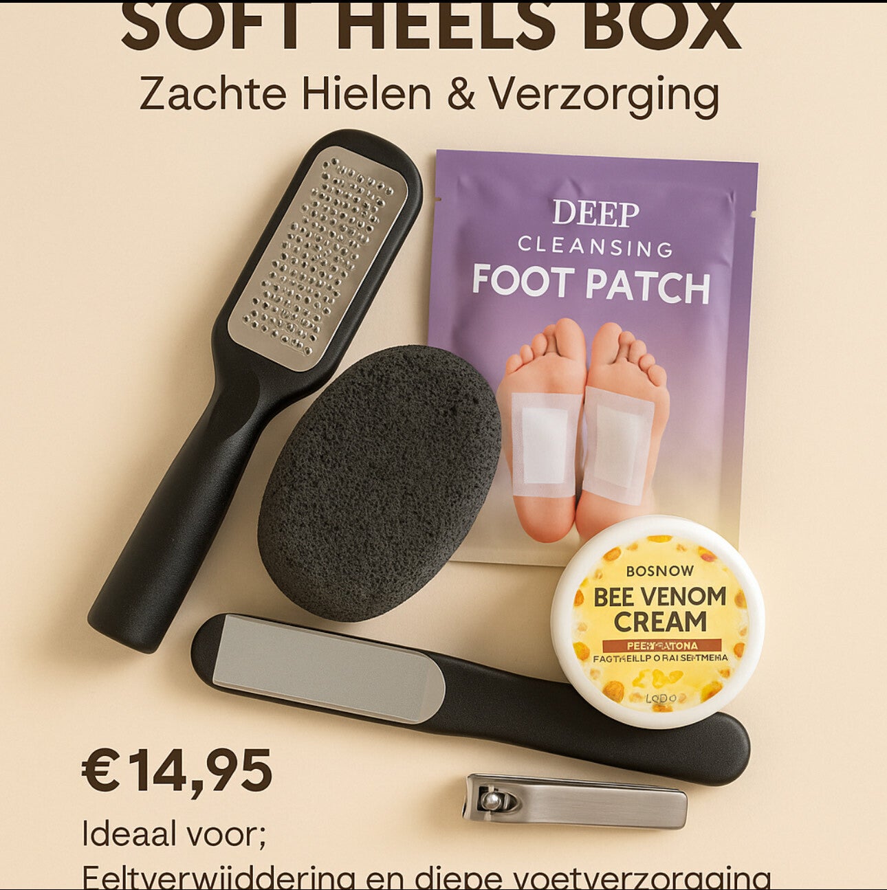 Soft Heels Box – Zachte Hielen & Verzorging