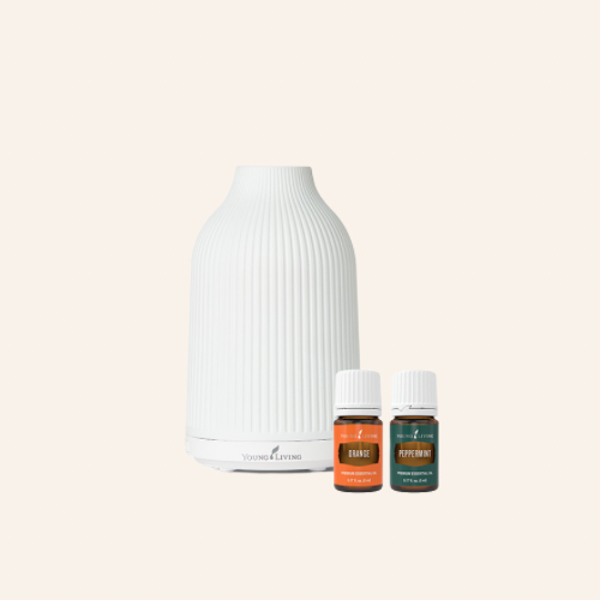Adobe Mist Ultrasonic Diffuser ( tijdelijk gratis stress away olie)