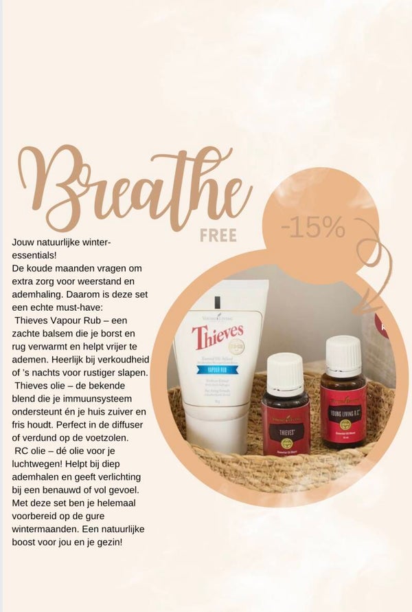 Breathe Set met 15% korting