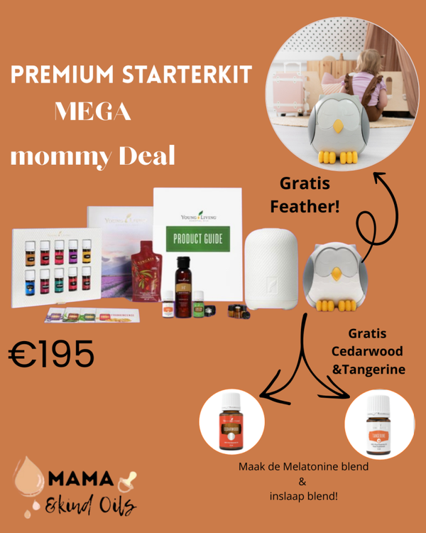 Starterkit met GRATIS Feather kids diffuser en GRATIS Cedarwood &Tangerine