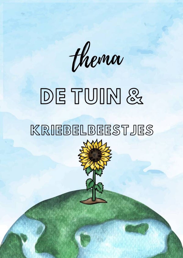 Thema de tuin & kriebelbeestjes