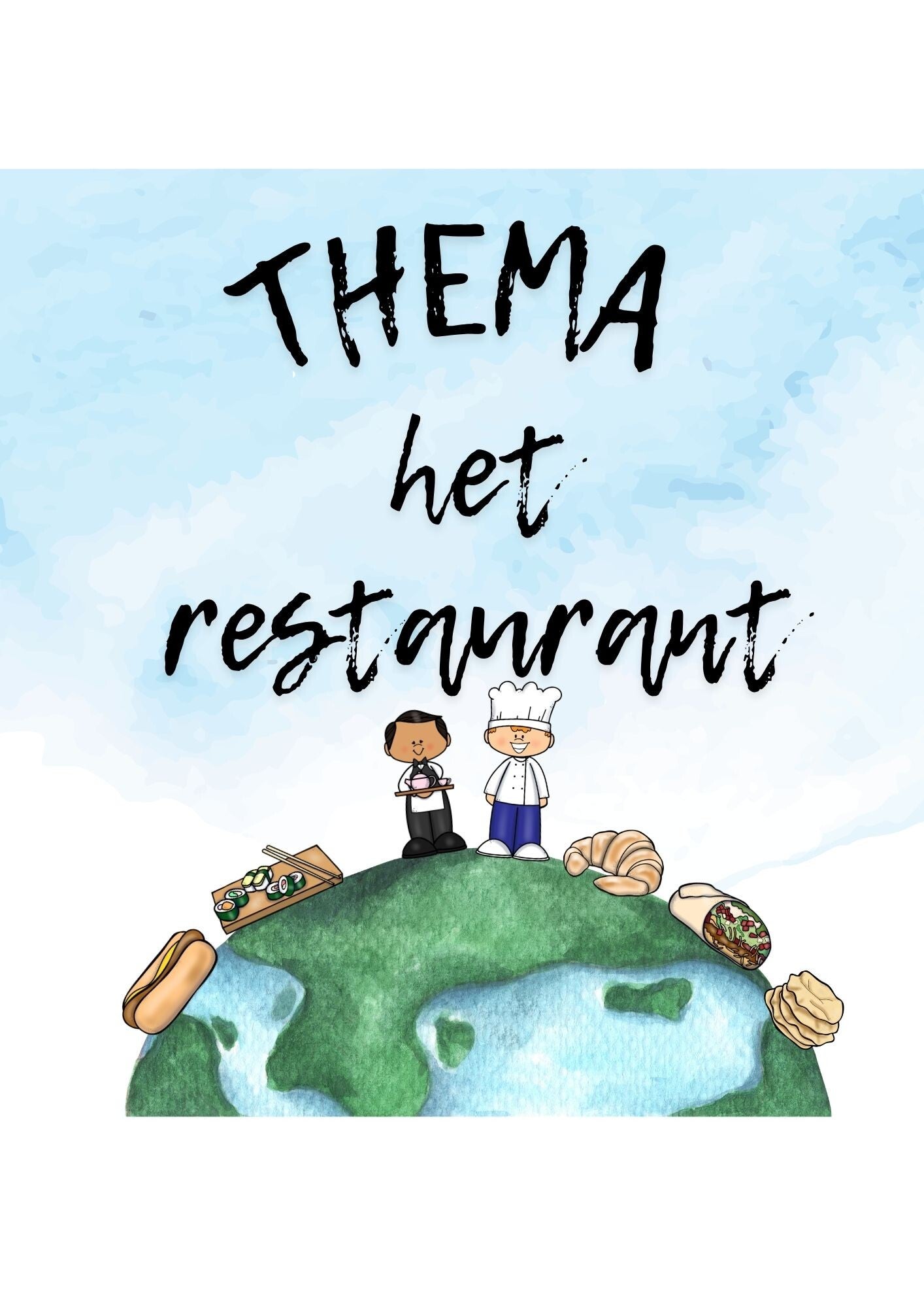 Thema het restaurant