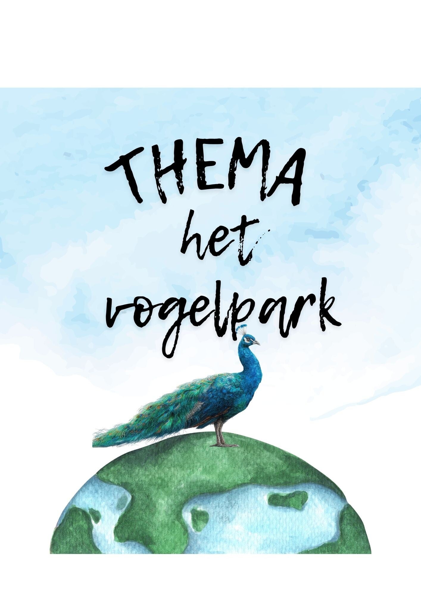 Thema het vogelpark
