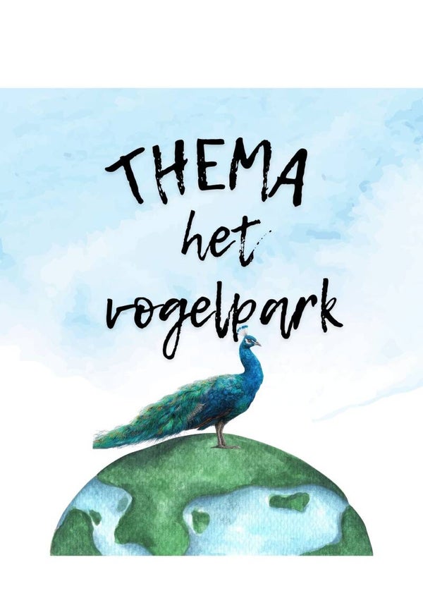 Thema het vogelpark