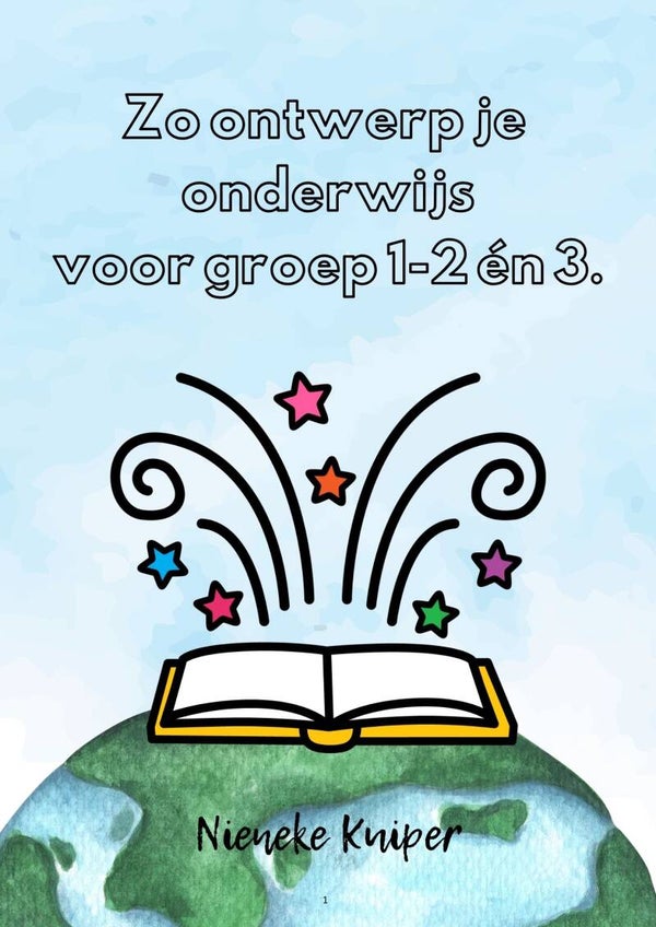 Het boek; Zo ontwerp je onderwijs voor groep 1-2 én 3