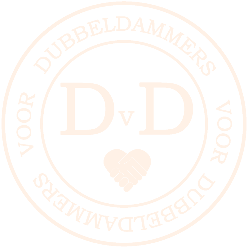 Logo Dubbeldammers voor Dubbeldammers