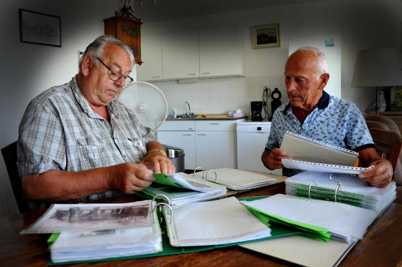 Ed Kruithof en Piet Bijl, Dubbeldam-verzamelaars