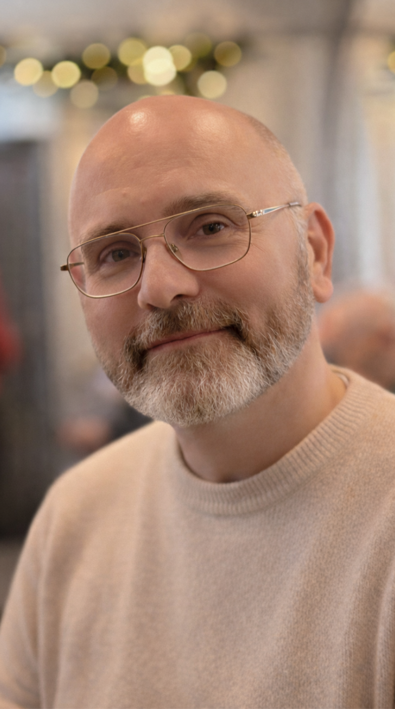 Richard Dekker is vrijwilliger en digitale hulp bij Dubbeldammers voor Dubbeldammers
