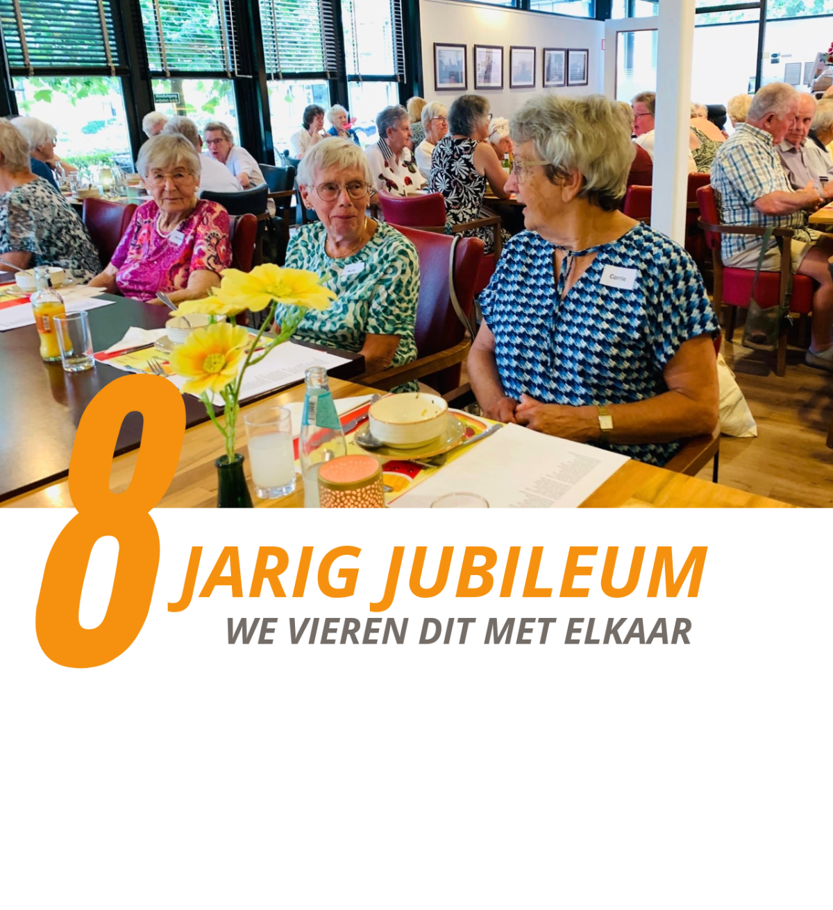 achtjarig jubileum Dubbeldammers voor Dubbeldammers in De Koningshoff
