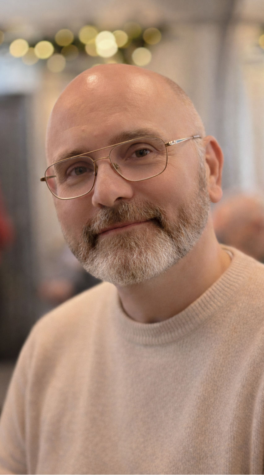 Richard Dekker is vrijwilliger en digitale hulp bij Dubbeldammers voor Dubbeldammers