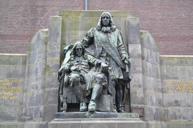 Standbeeld Johan en Cornelis de Witt