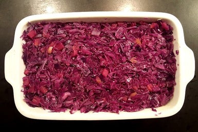 Koken met DvD: Ovenschotel rode kool met gehakt