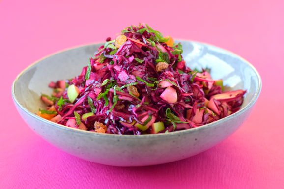 Koken met DvD: rode kool salade