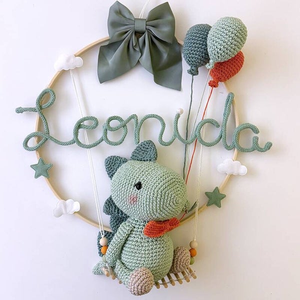 Fiocco Nascita Dinosauro