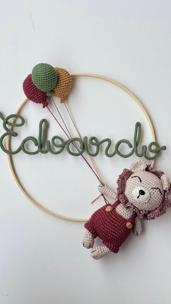 Fiocco Nascita Leoncino