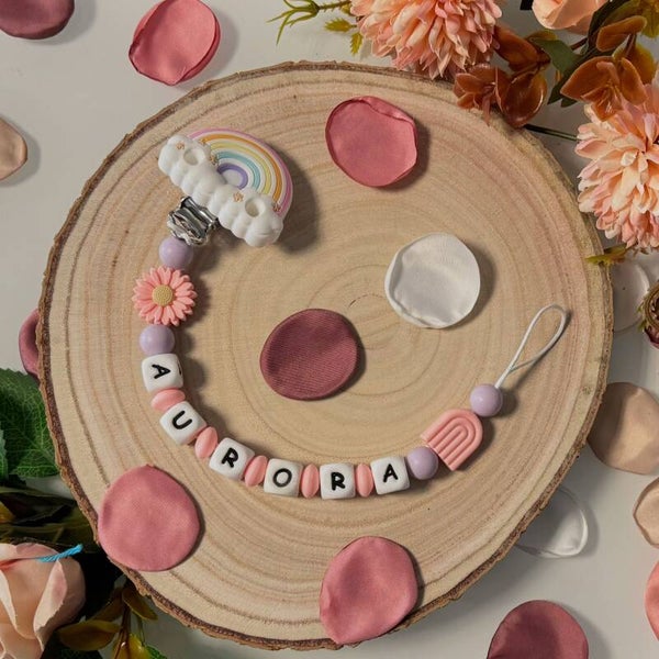 Catenella portaciuccio •Arcobaleno•