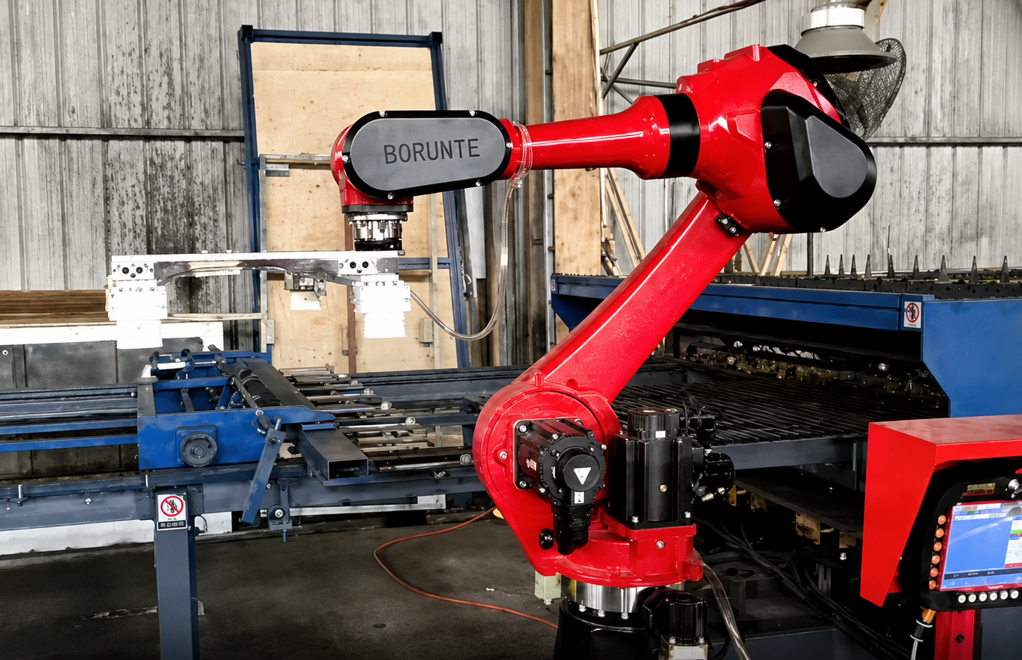 BORUNTE robot toepassing voor palletiseren