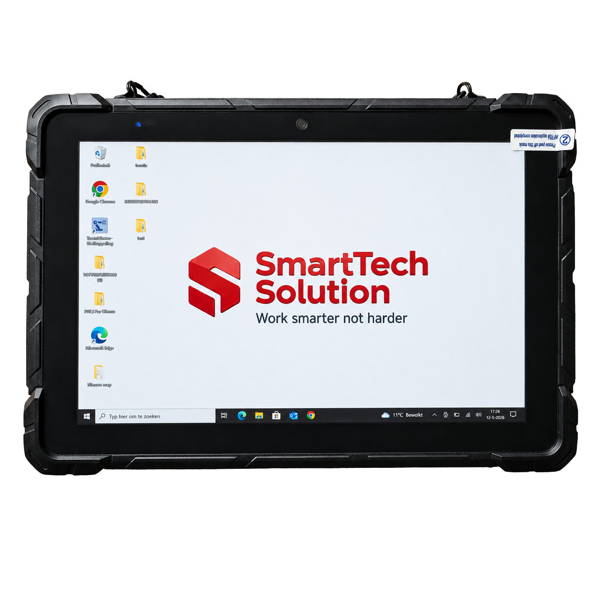 Rugged tablet HMI voor machinebediening