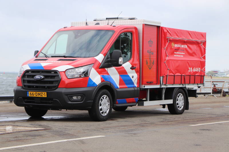CB 28-6460 Korps marine brandweer Sectie Nieuwe haven 
