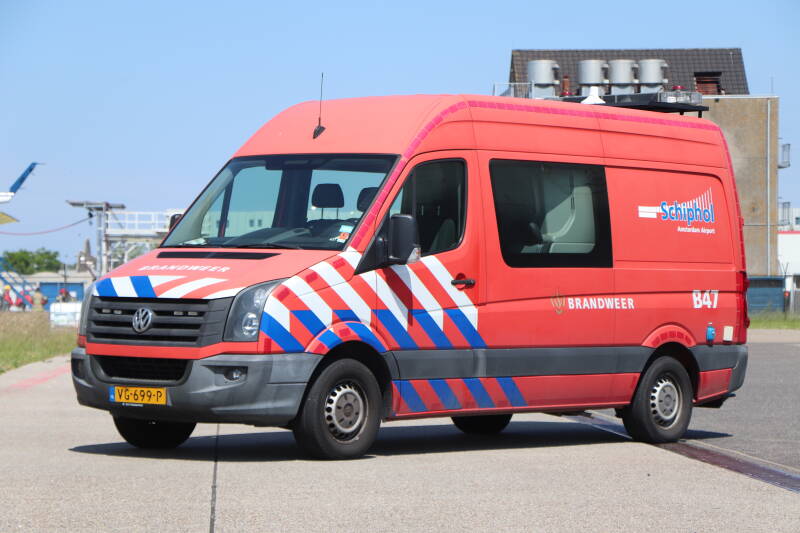 GM B47 Brandweer Schiphol post Sloten