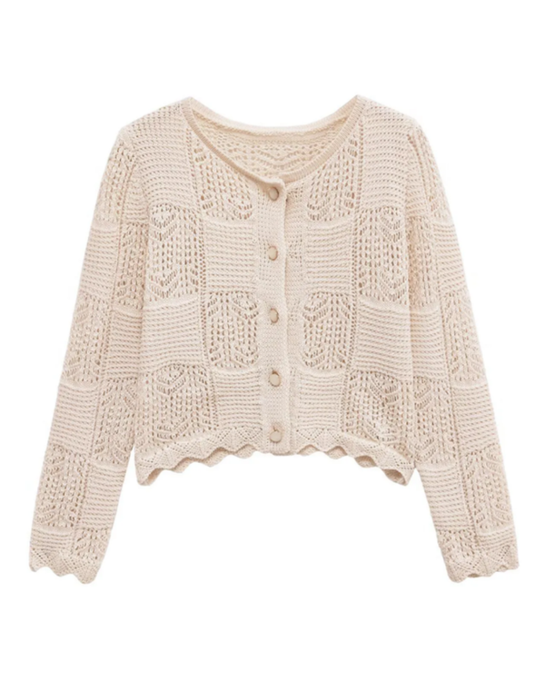 Vintage Gehaakte Top Gypsy