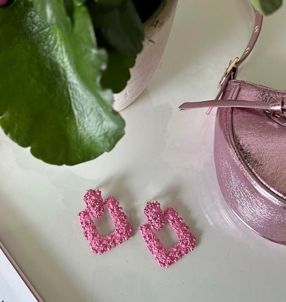 Oorbellen Lovely Pink