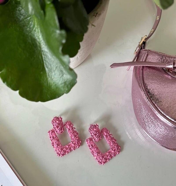 Oorbellen Lovely Pink