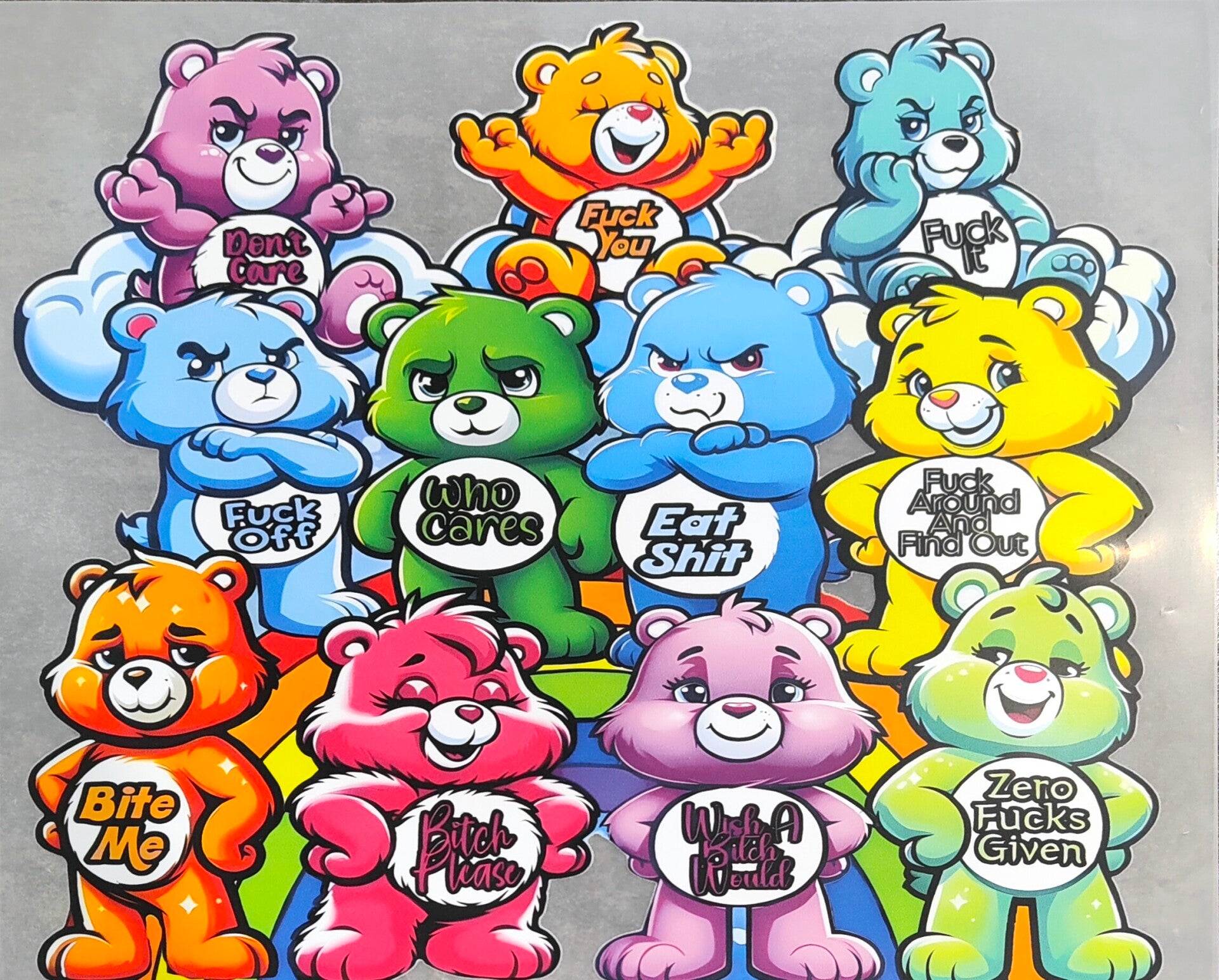 Swear Bears | Heat Transfer