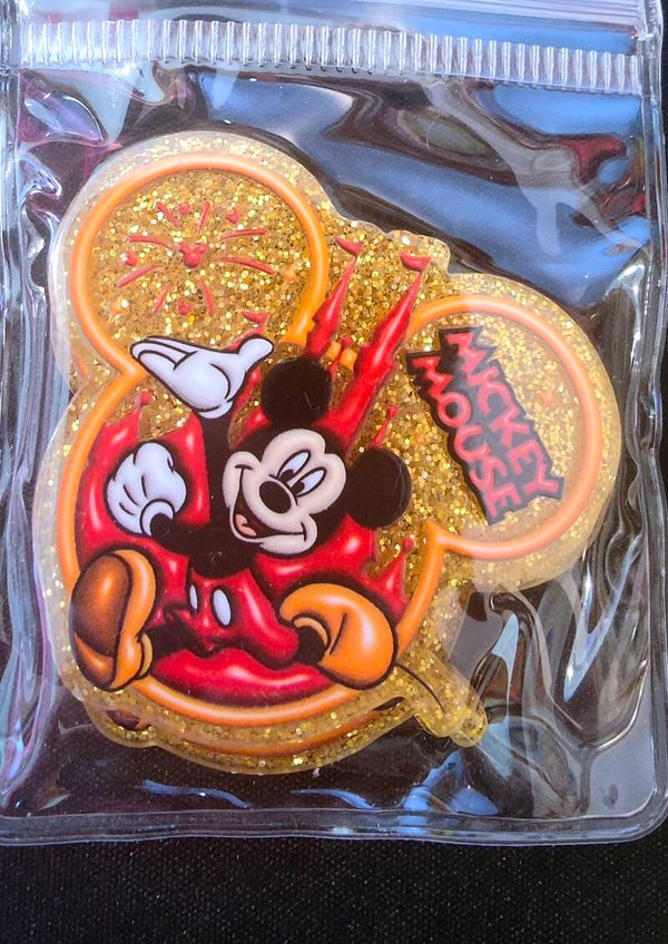 Gold Mickey mouse