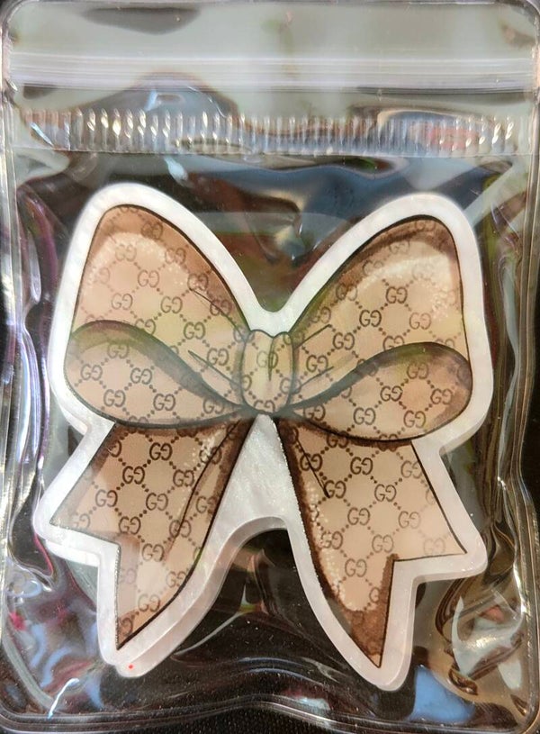 Gucci bow brown
