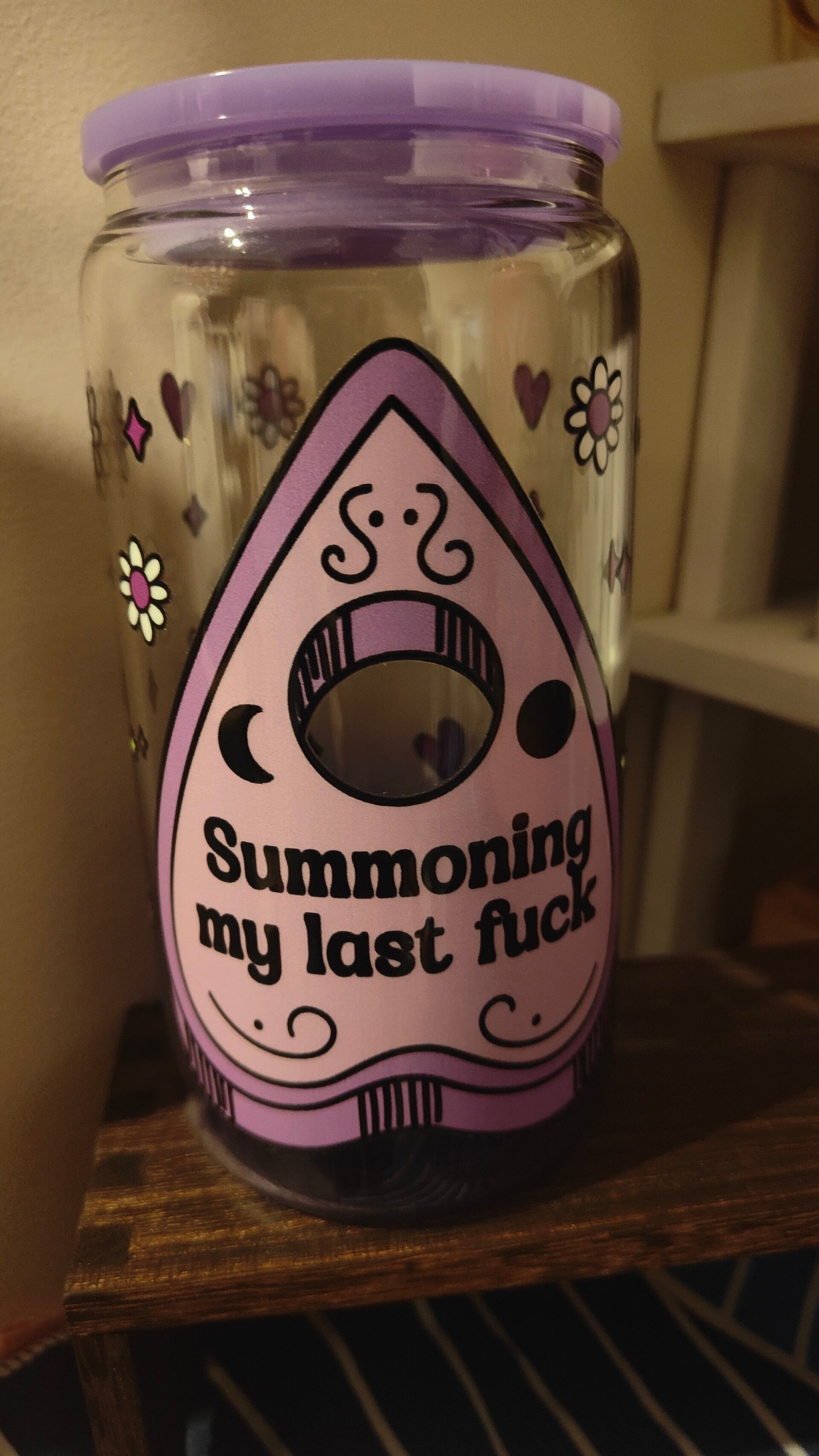 Summoning my last Fuck Gradient Glass 16oz
