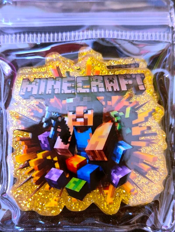 Minecraft gold background