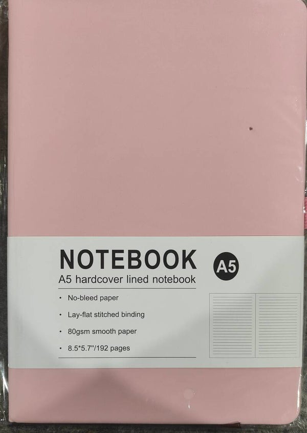 A5 Notrbook Asstd colours