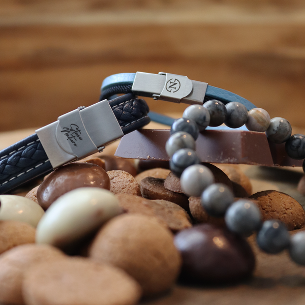 Armbanden Voordeel Set | Blauw Grijs